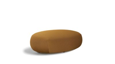 Medium oval ottoman sense product image