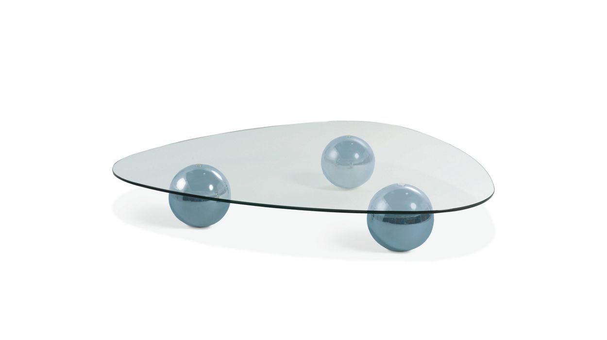 table basse - sphères chrome topaze image number 0