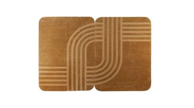 Rectangular rug with rounded corners image number 2