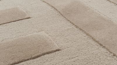 Rectangular rug with rounded corners image number 2