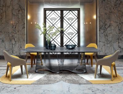 Mesa de comedor serpentine imagen ambiental