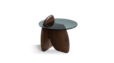 end table - stained ash wood image number 1