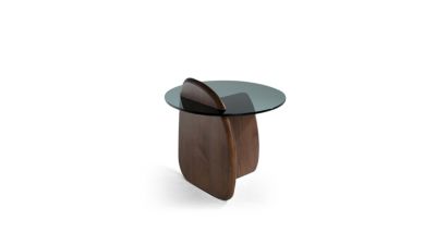 end table - stained ash wood shark product image