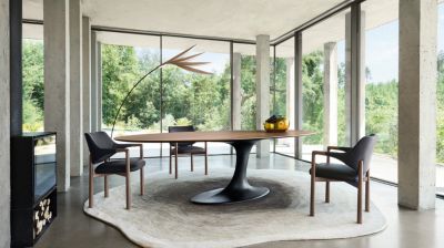 oval dining table  image number 1