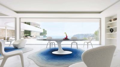 oval dining table l.280 cm image number 1