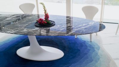 oval dining table l.280 cm image number 4