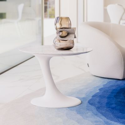 table d'appoint ovale n&uacute;mero de imagen 1