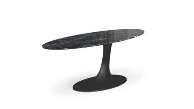 oval dining table image number 1