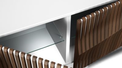 Anrichte 4 T&uuml;ren - Korpus weiss. bildnummer 3