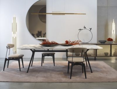 Mesa de comedor rectangular stonehenge imagen ambiental