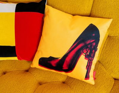 coussin tacones pedro almod&oacute;var visuel d'ambiance