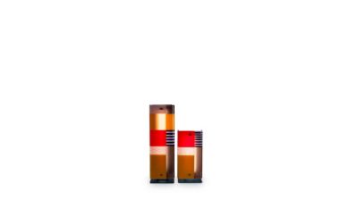 table lamp, red twin product image