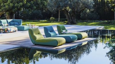 sunbed temps calme outdoor mood image