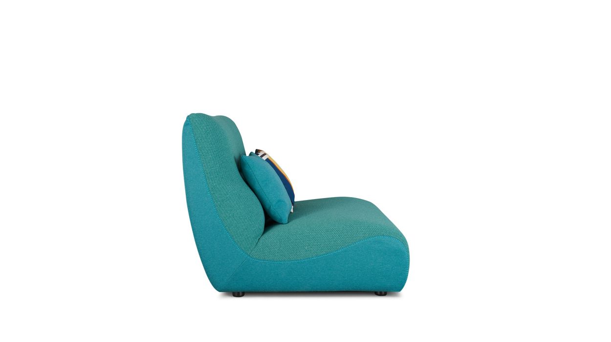 armless chair - L.117 cm image number 1
