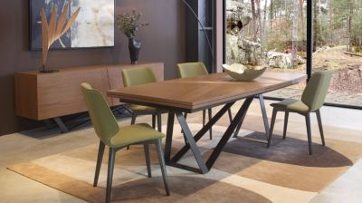 Dining table - With extension leaf track 2 mood image