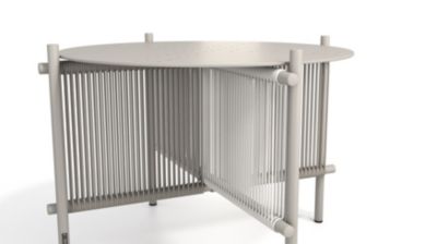 Couchtisch - Harmonie Calme - Tischplatte Metall bildnummer 3