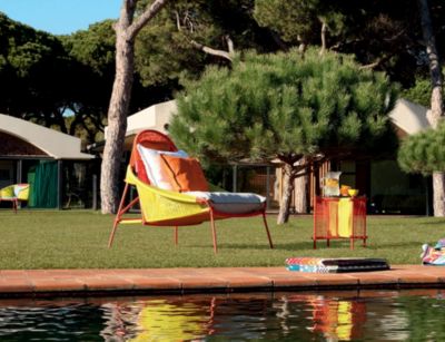 lounge armchair traveler outdoor mood image