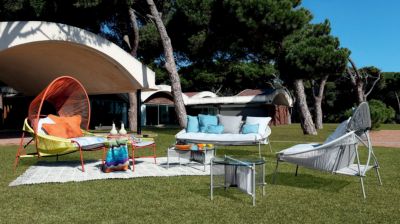 Poltrona con cappottina - struttura armonia colorata numero dell'immagine 0