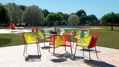 Sedia con braccioli - struttura armonia colorata numero dell'immagine 0