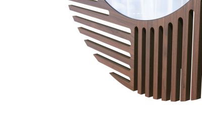 Espejo nogal canaleto n&uacute;mero de imagen 1