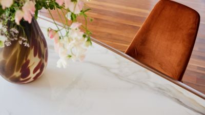 Dining table with extension image number 2