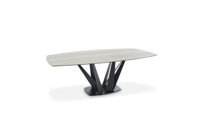 Barrel/Oval dining table  image number 3