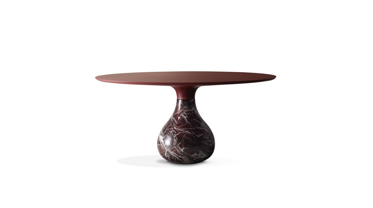 Round dining table image number 0