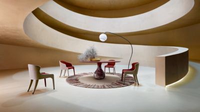 Round dining table image number 0