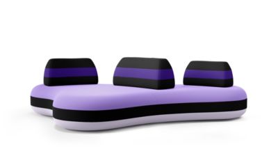 5-seater banquette bombom indoor product image