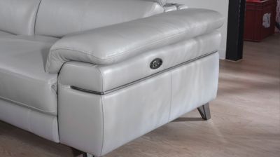 Canap&eacute; 3 places relaxation 100% cuir image num&eacute;ro 1