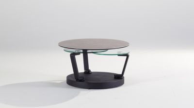 Table basse articul&eacute;e plateau c&eacute;ramique image num&eacute;ro 1