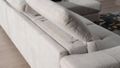 Canapé-lit couchage 140 cm en tissu - angle droit thumb image number 31