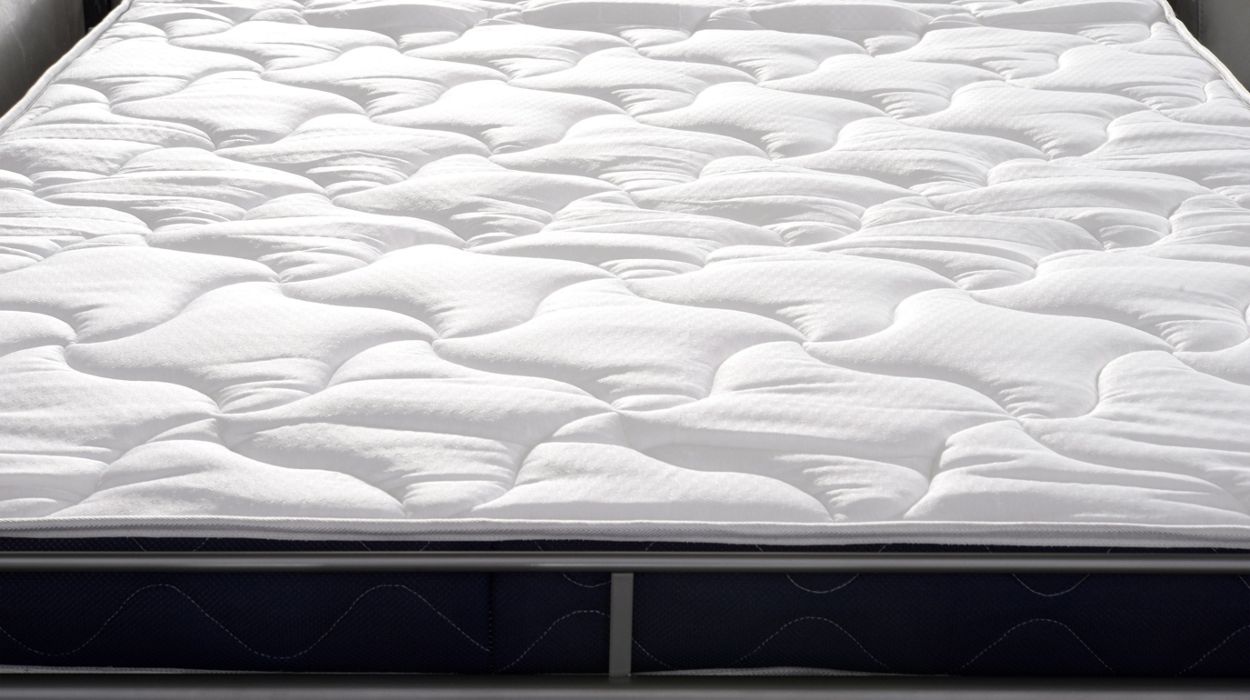 Canapé-lit couchage 140 cm en tissu - angle droit image number 6