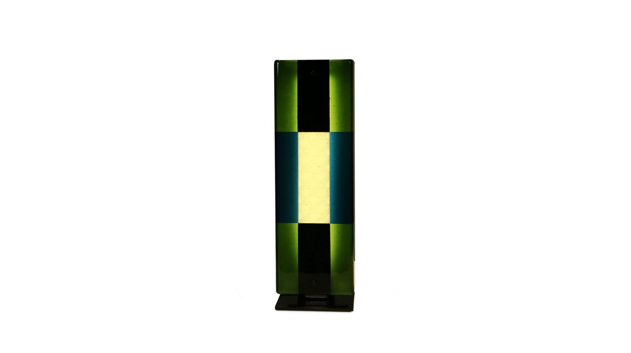 lampe de table vert/bleu image number 0