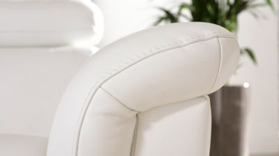 Canap&eacute;-lit couchage 140 cm 100% cuir image num&eacute;ro 2