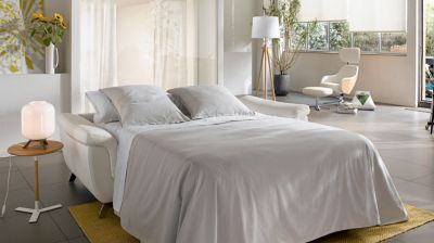 Canap&eacute;-lit  couchage 140 cm 100% cuir image num&eacute;ro 1