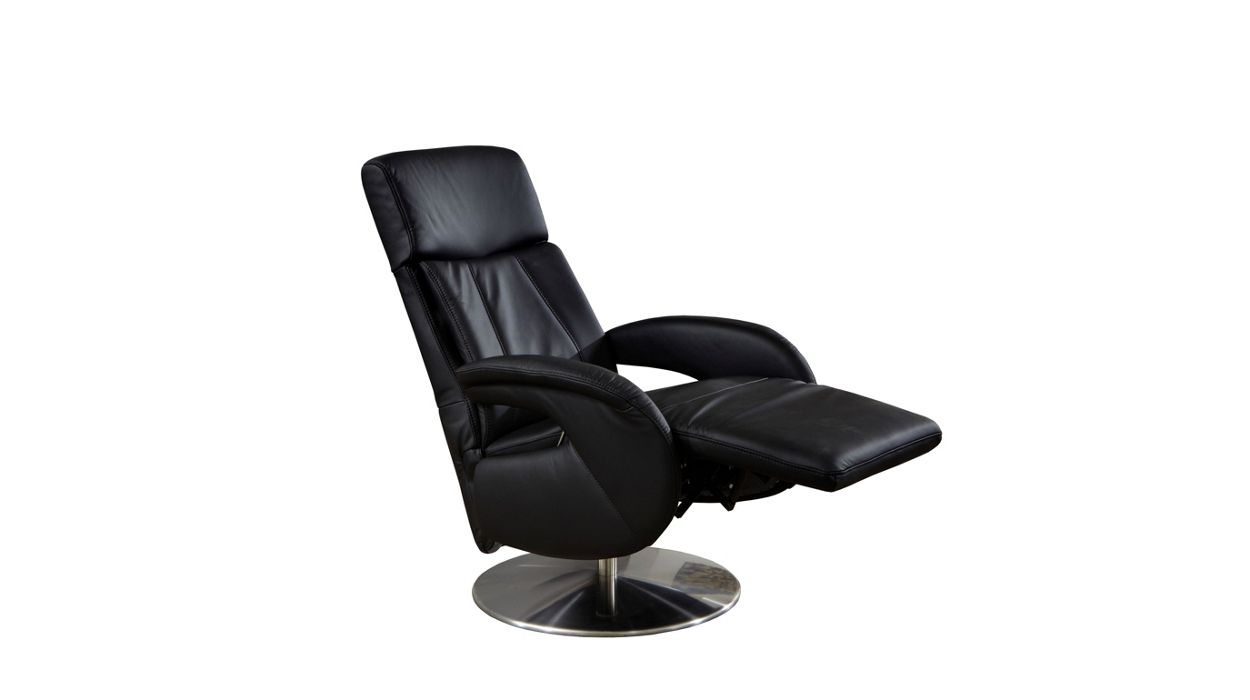 Fauteuil relaxation 100% cuir image number 1