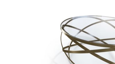 end table - bronze patina finish image number 1
