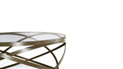 end table - bronze patina finish image number 2