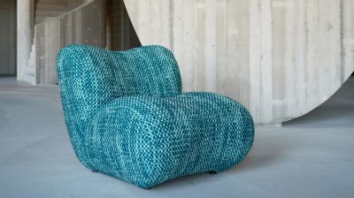 Lot De 2 Fauteuils Roche Bobois - Cuir Blanc, Bois, Accoudoirs, Appui-tête Réglable