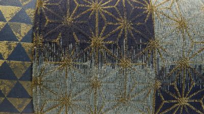 yoru rectangular cushion ichimatsu image number 1