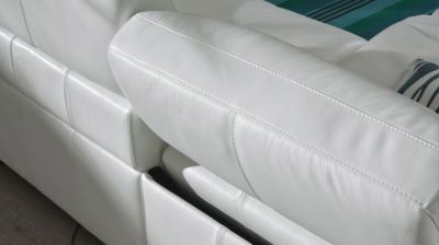 Canap&eacute; relaxation 3 places 100% cuir