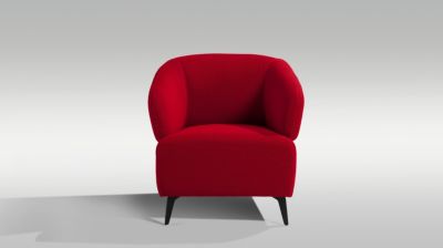 JUST ONE Fauteuil en tissu 3D Cuir Center
