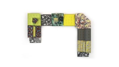 jean paul gaultier - autour du monde - composition 7 &eacute;l&eacute;ments mah jong outdoor image num&eacute;ro 3