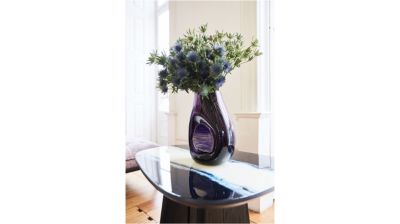 vase agate, purple mineraux image number 1