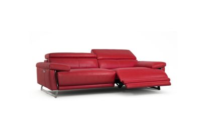 Canap&eacute; 3 places relaxation 100% cuir image num&eacute;ro 1