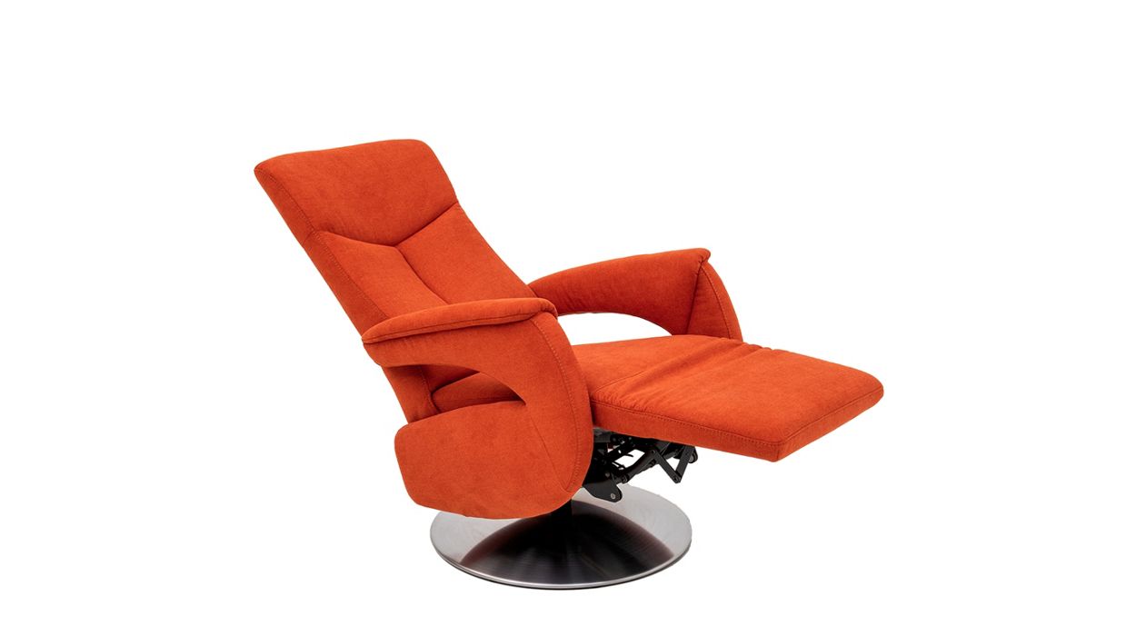 Fauteuil relaxation tissu image number 2