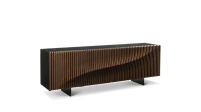 SPEED UP BOIS sideboard structure black Roche Bobois