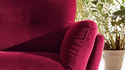 Canap&eacute; 3 places en microfibre image num&eacute;ro 1