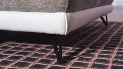 Canap&eacute; composable cuir et tissu image num&eacute;ro 2